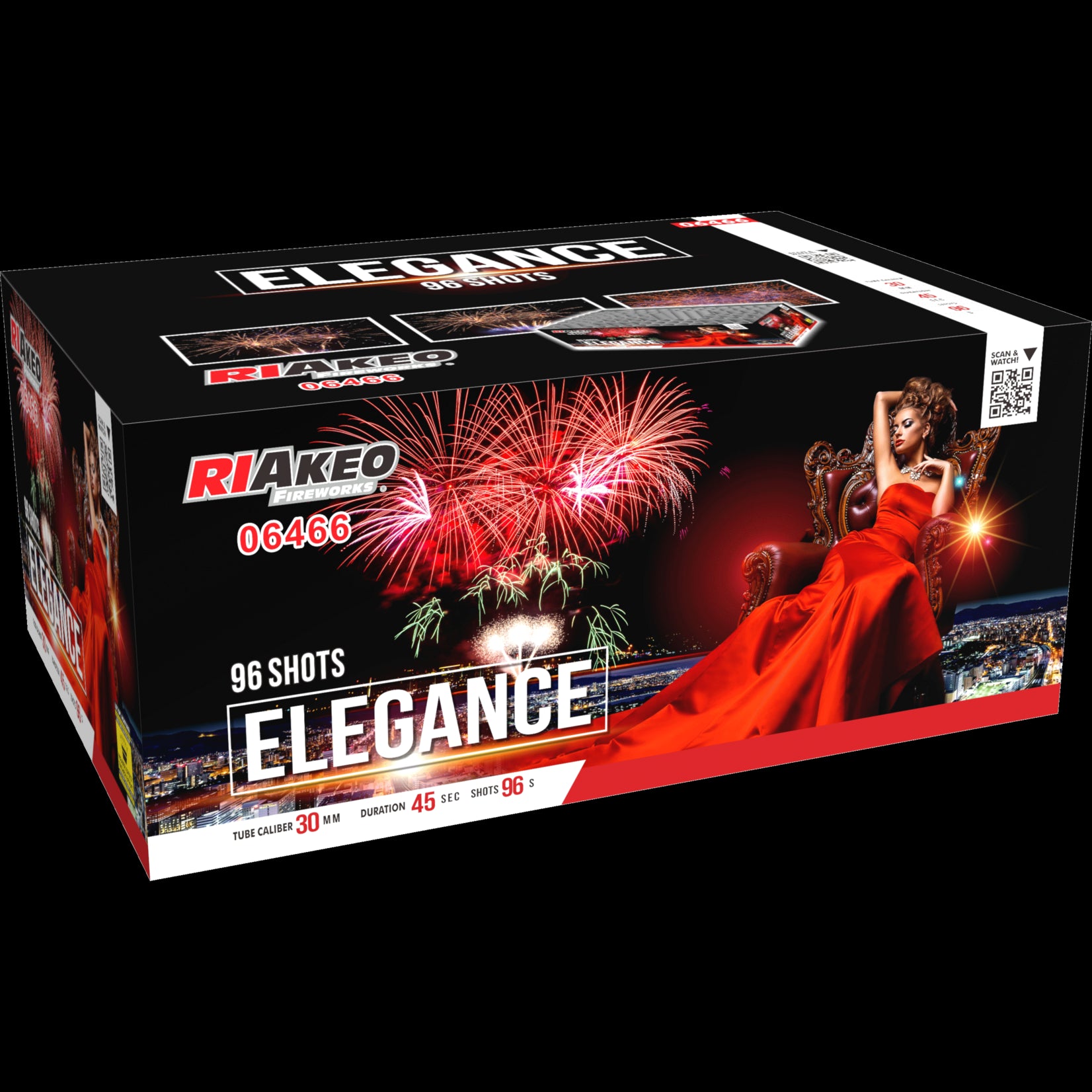 Riakeo Fireworks Elegance 96 shots