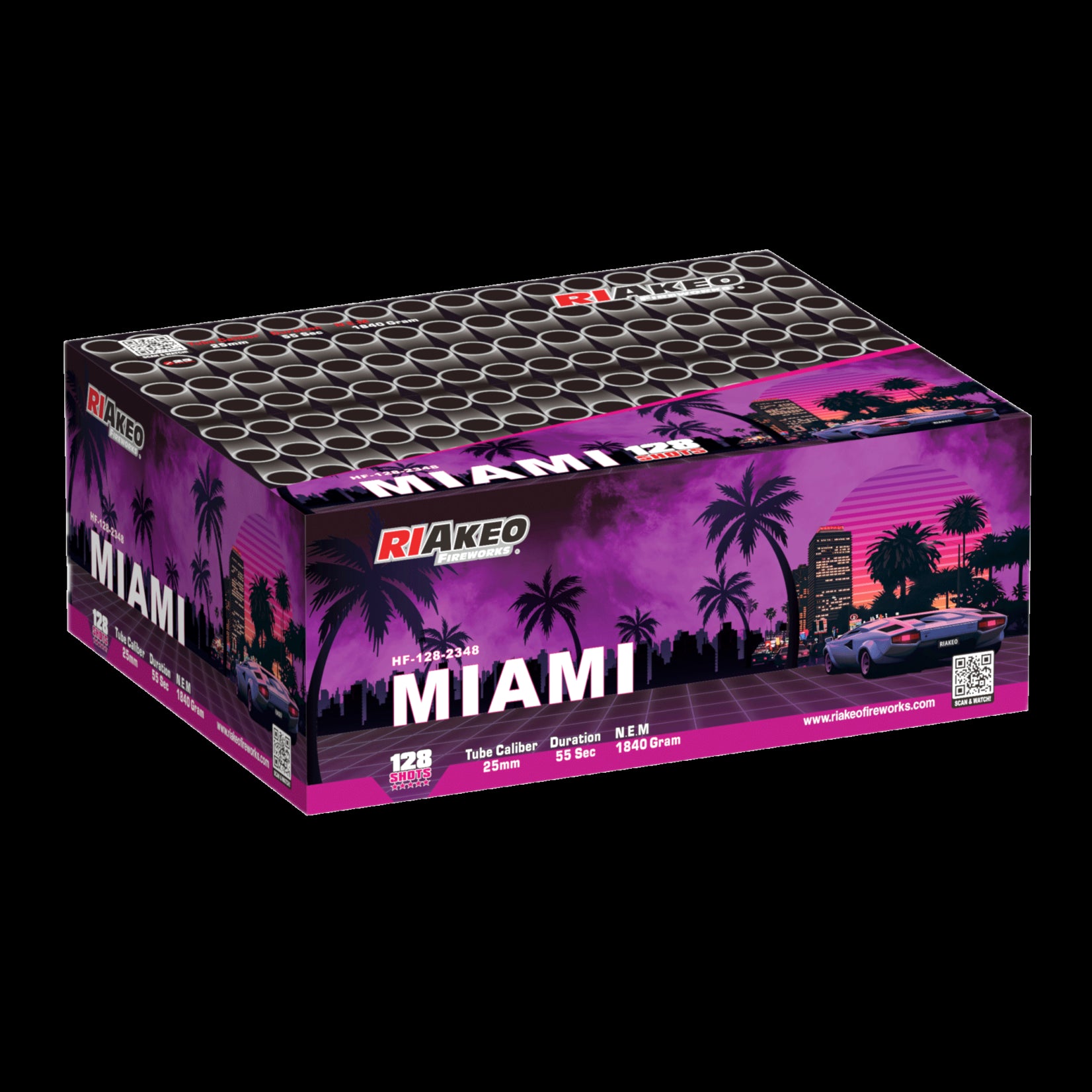 Riakeo Fireworks Miami 128 shots