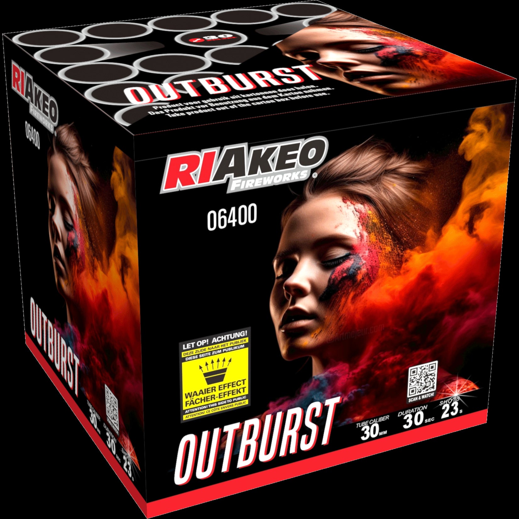 Riakeo Fireworks Outburst 23 shots