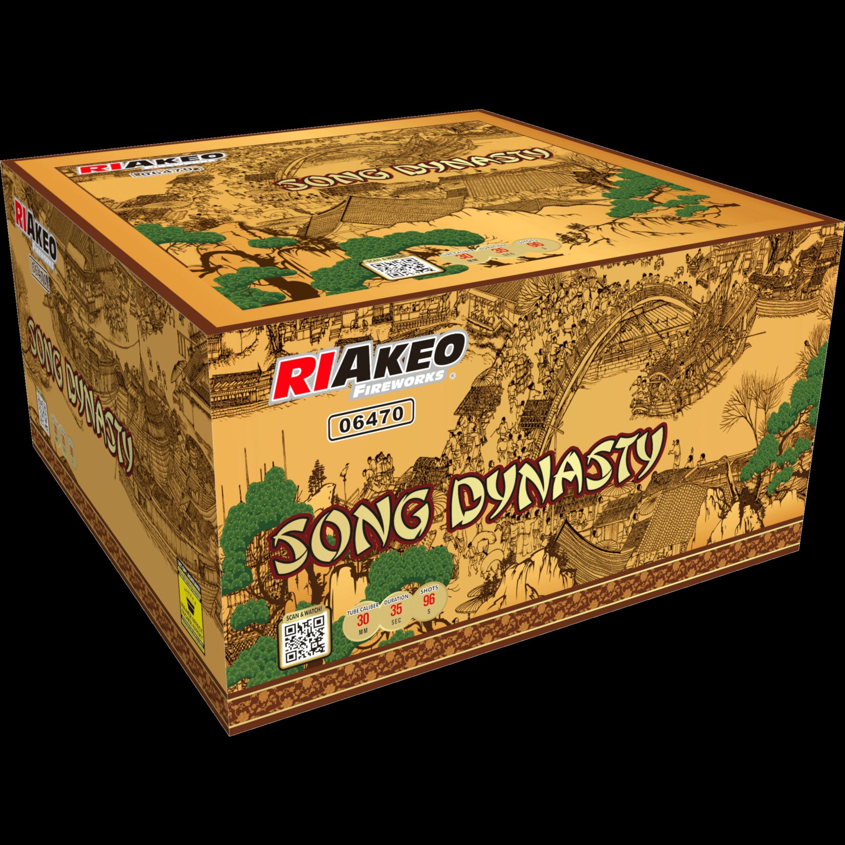 Riakeo Fireworks Song Dynasty 96 shots