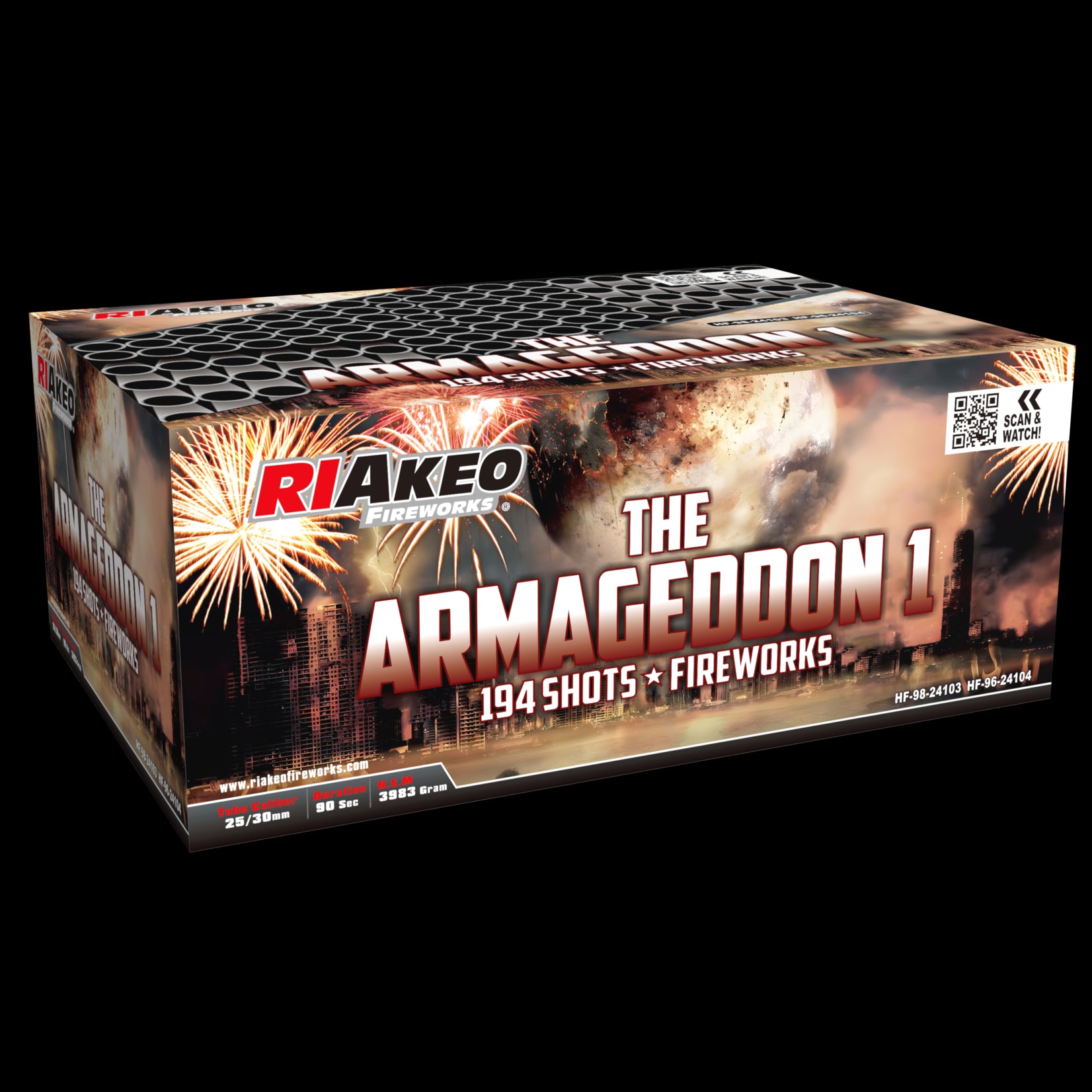 Riakeo Fireworks The Armageddon 392 Shots