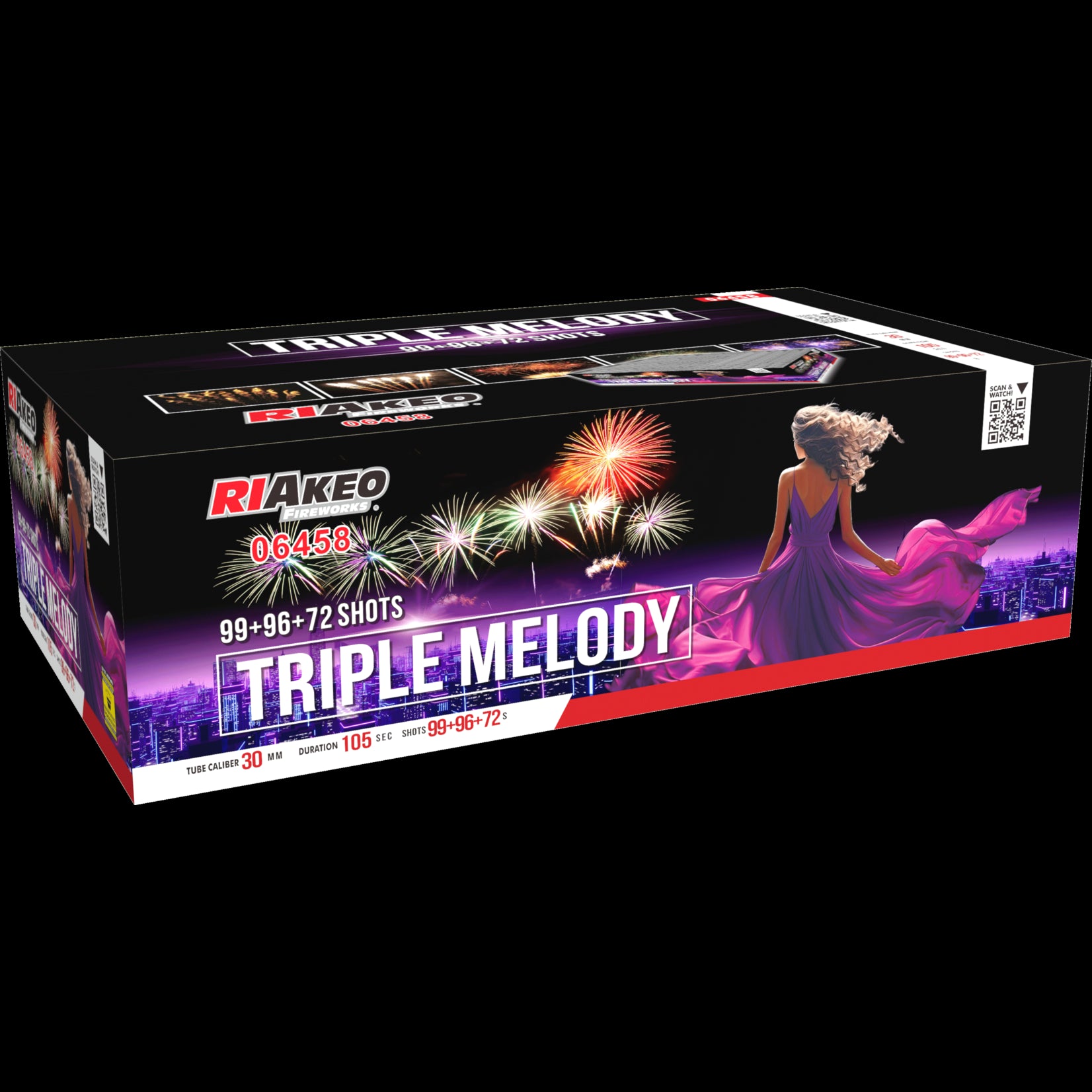 Riakeo Fireworks Triple Melody 267 shots