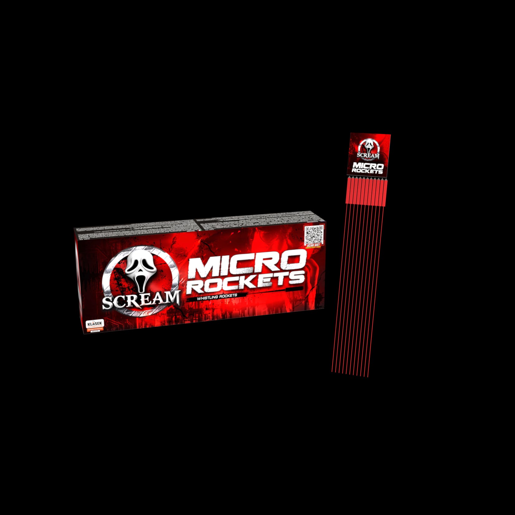 Scream Rocket Micro 12 stuks