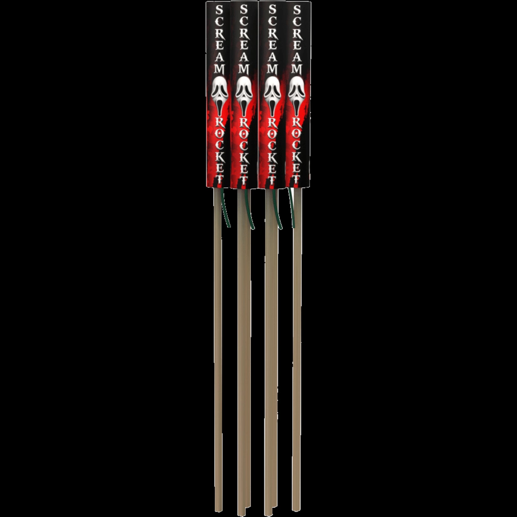 Scream Rocket Mini 6 stück