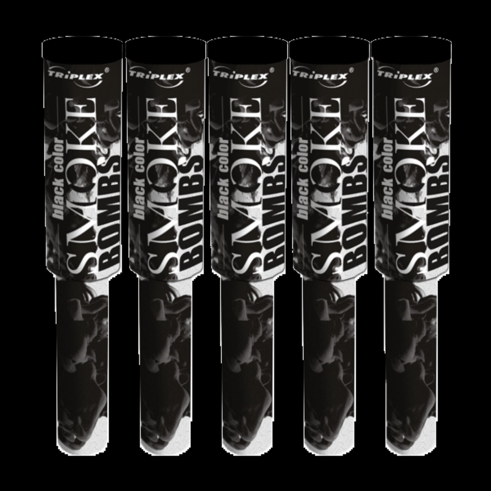 Triplex Fireworks Smoke Black With Handel 5st. T1