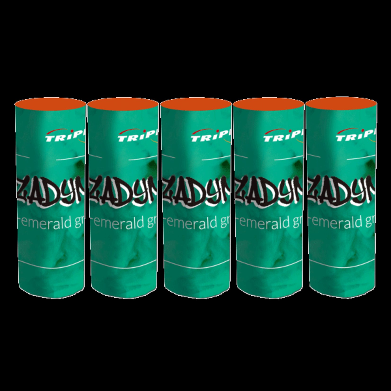 Triplex Fireworks Smoke Emerald Green 5st. T1
