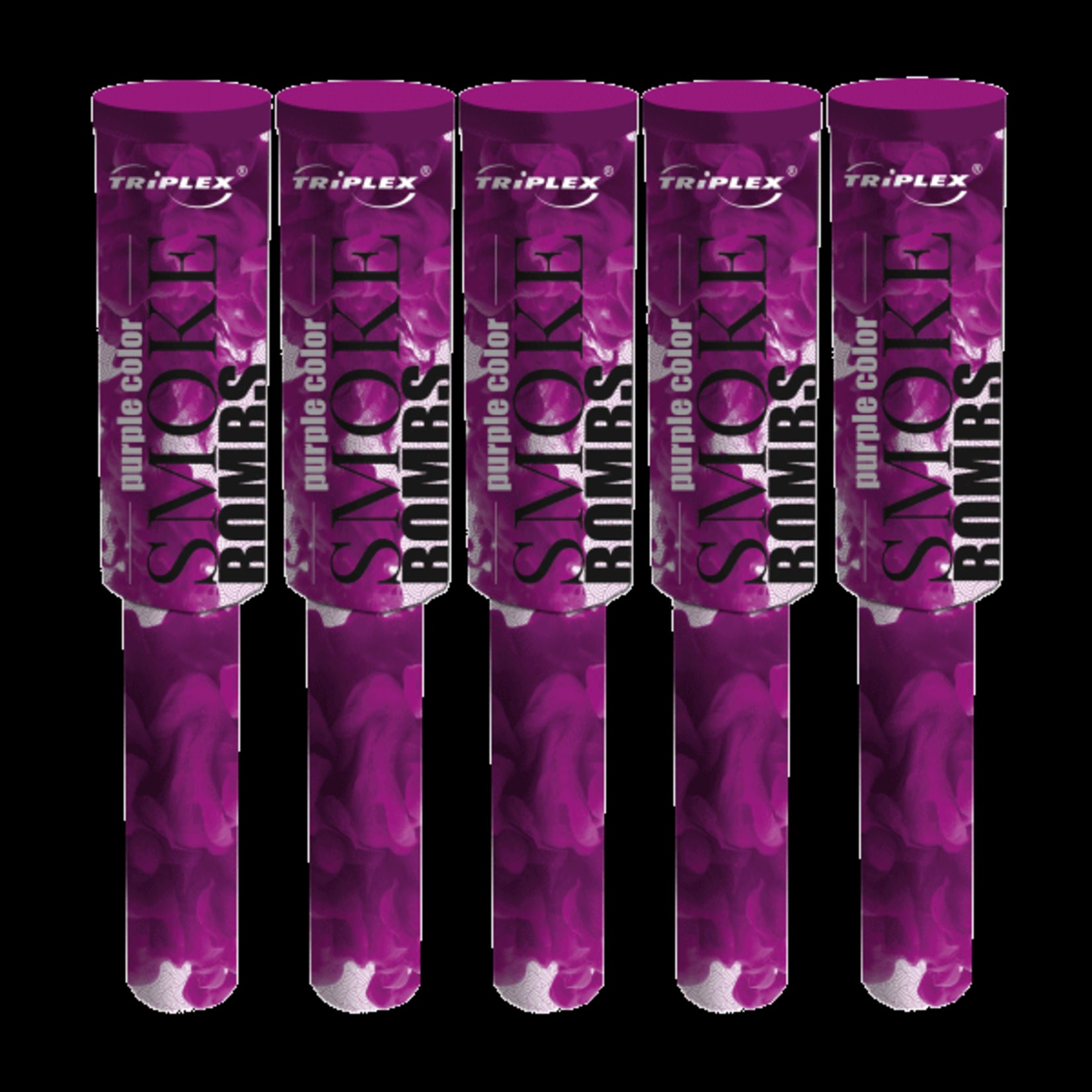 Triplex Fireworks Smoke Purple With Handel 5st. T1