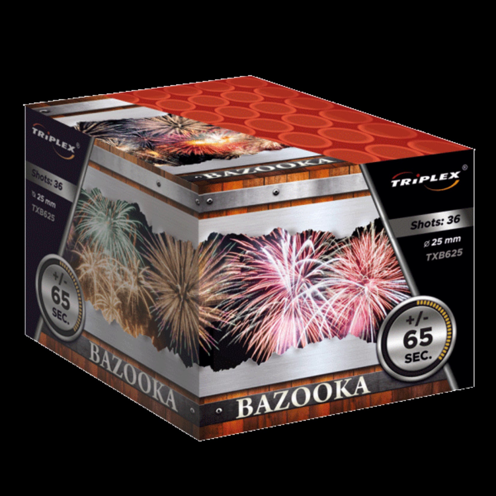 Triplex Fireworks TXB625 Bazooka 36 shots