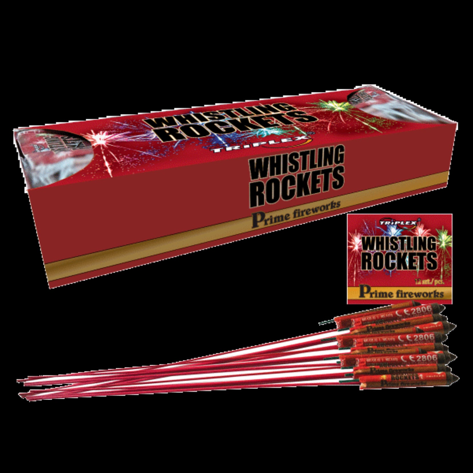 Triplex Fireworks TXR445A 144 stuks