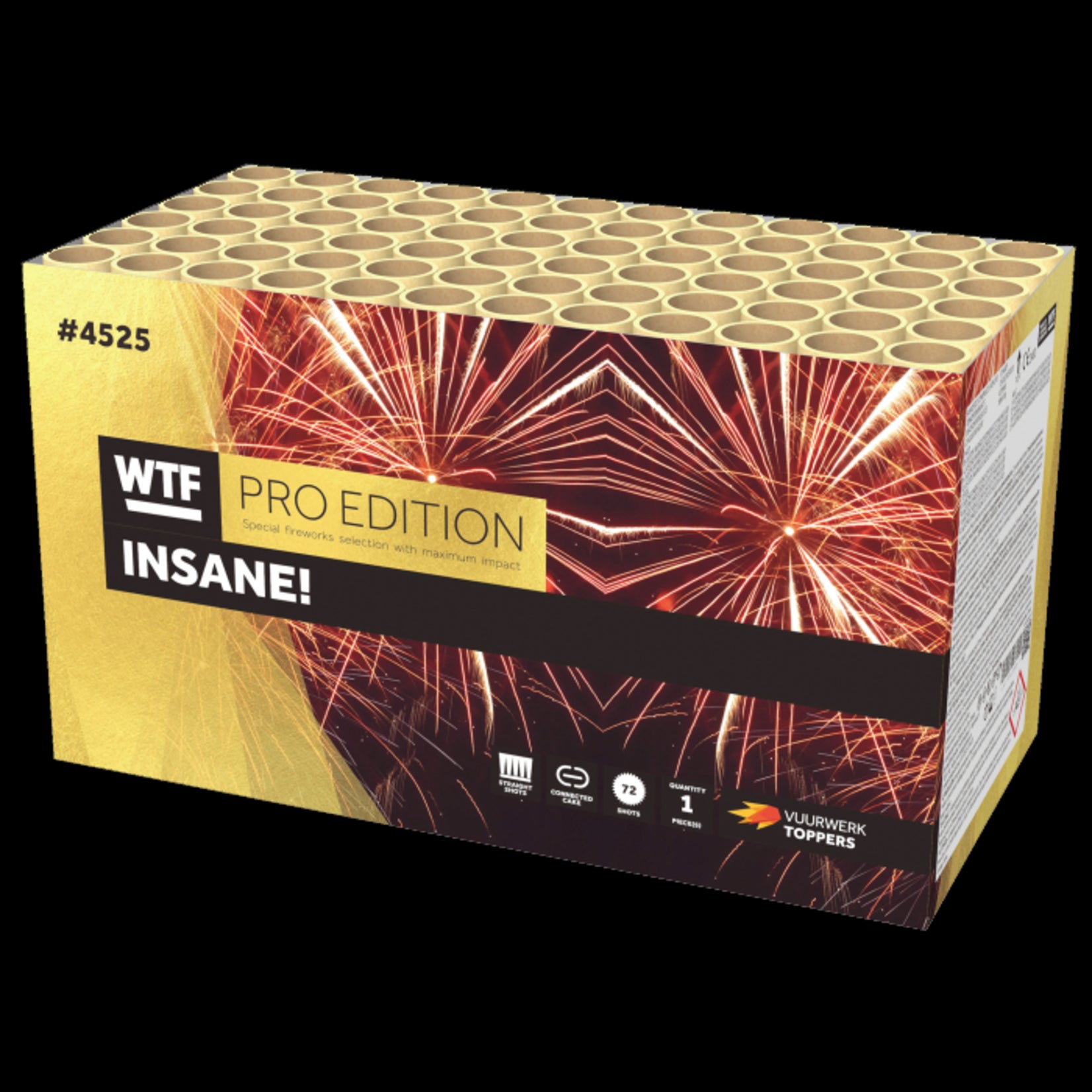 WTF Pro Edition Vuurwerk Insane! 72 shots