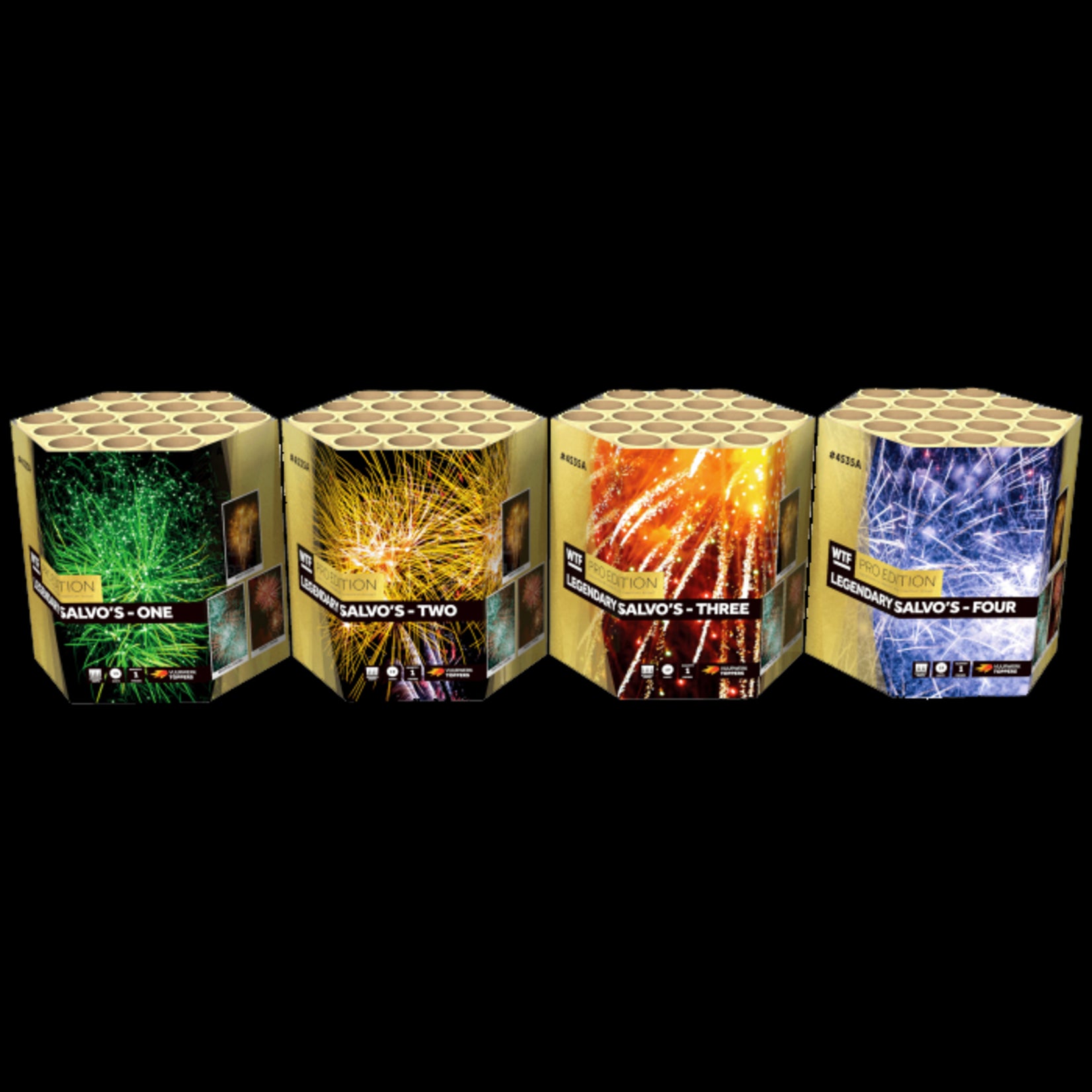 WTF Pro Edition Vuurwerk Legendary Salvo's