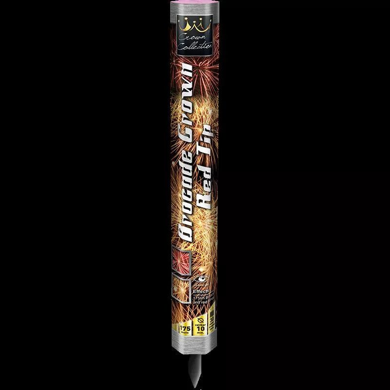 RK Brocade Crown Red Parade