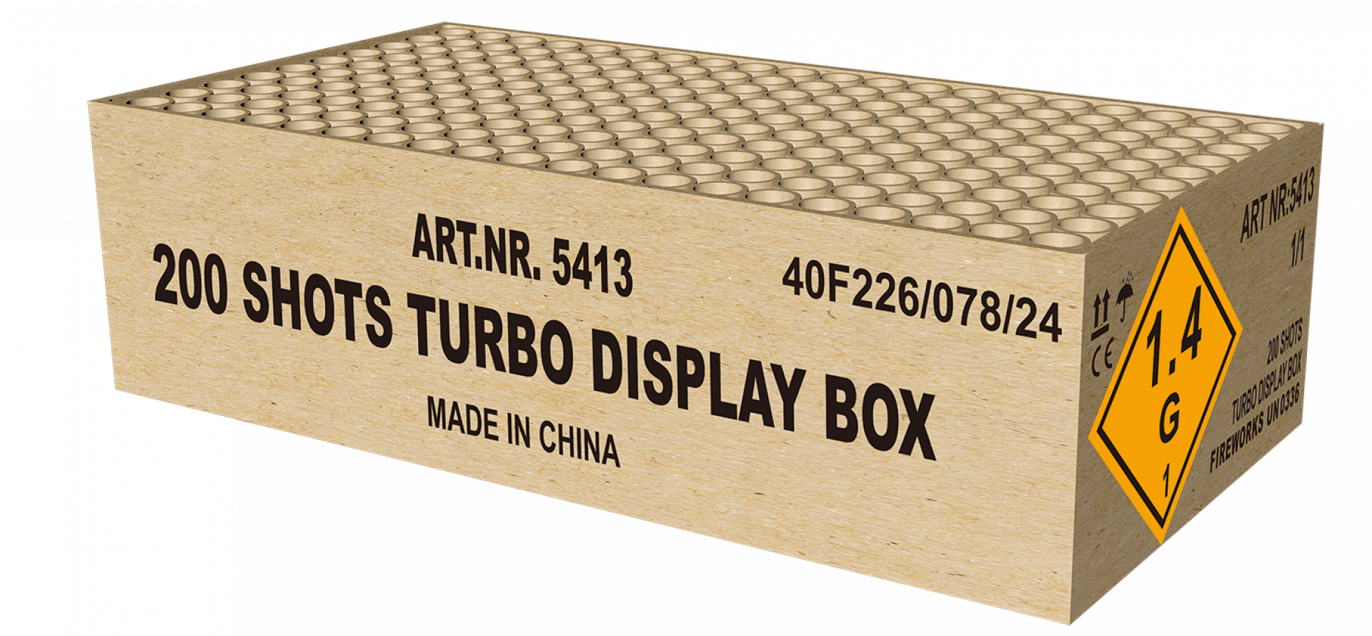 200 Shots Turbo Display Box
